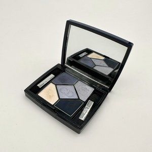 Dior Makeup Eyeshadow 5 Colors Designer Artistry Palette #208 Navy Design - RARE